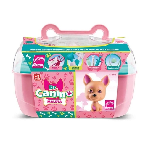 DOUTOR CANINO  MALETA ROSA