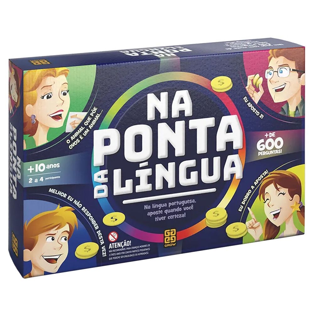 NA PONTA DA LÍNGUA