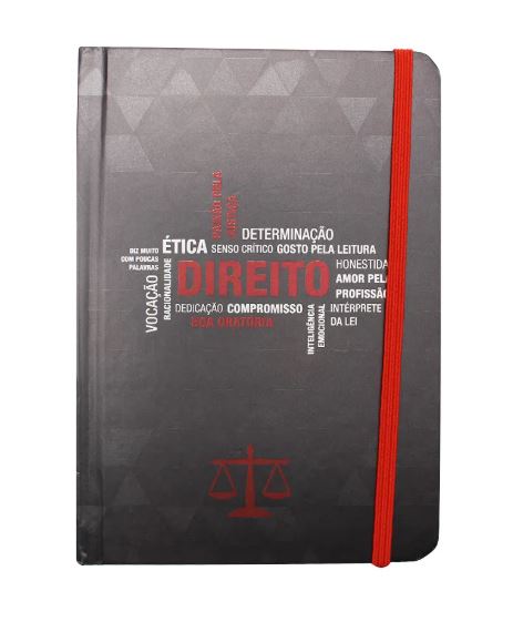 CADERNO DE ANOTACOES PROFISSÃO DIREITO