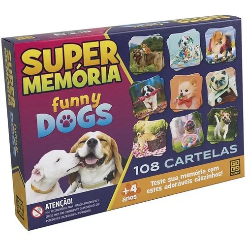 SUPERMEMÓRIA FUNNY DOGS 