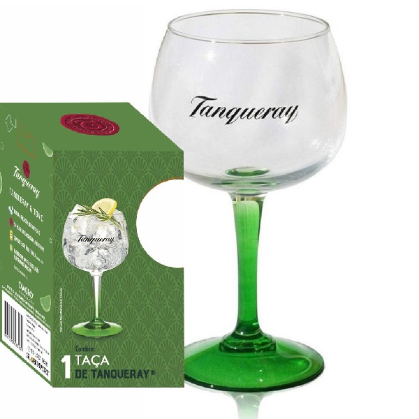 TANQUERAY 600 ML TACA P/. GIN COM EMBALAGEM