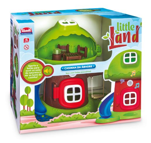 LITTLE LAND CASINHA NA ARVORE 