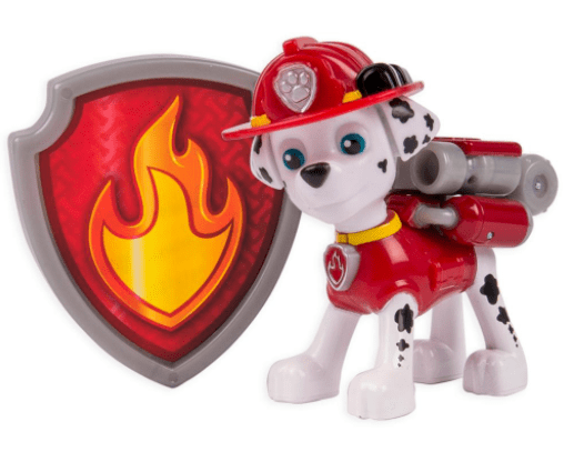 ACTION PACK PUP & BADGE VERMELHO