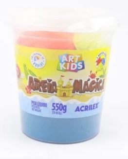 AREIA MAGICA 550G AZUL