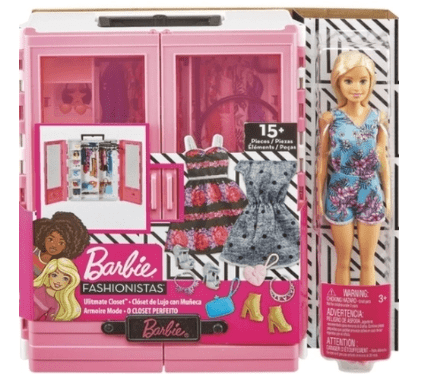 BARBIE CLOSET DE LUXO COM BONECA