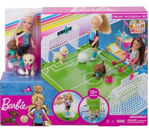 BARBIE EXPLORAR E DESCOBRIR CHELSEA FUTEBOL 