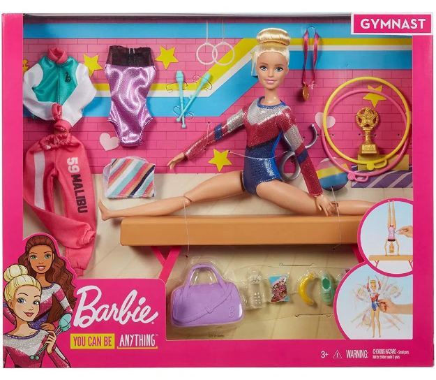 BARBIE I CAN BE PLAYSET GINASTA