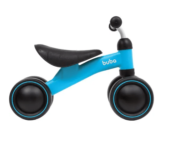 BICICLETA DE EQUILIBRIO 4 RODAS AZUL