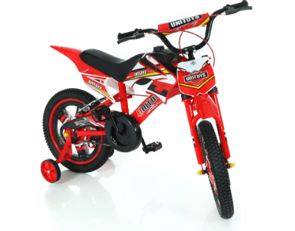 BIKE MOTO CROSS VERMELHA ARO 16