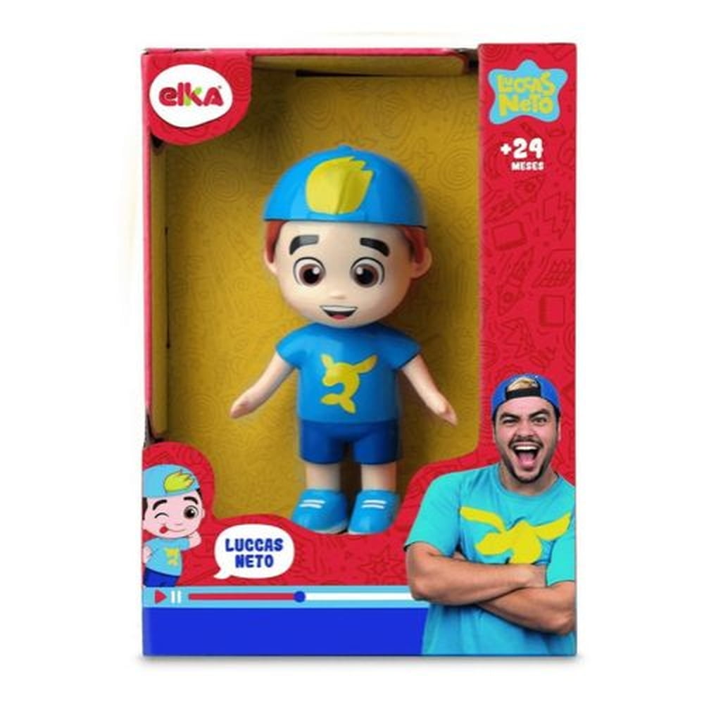 BONECO LUCCAS NETO - LUCCAS NETO - Casa dos Plásticos