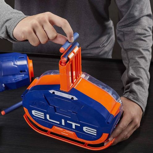 LANÇADOR NERF ELITE STRIKE TITAN CS-50 - Casa dos Plásticos