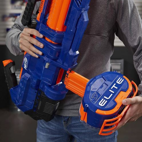 LANÇADOR NERF ELITE STRIKE TITAN CS-50 - Casa dos Plásticos