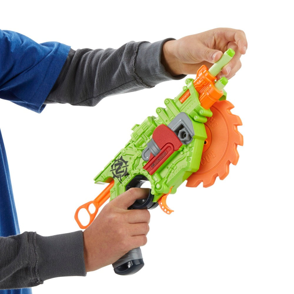 Lança Dardo Hasbro Nerf Zombie Crosscut B3482 - Casa dos Plásticos