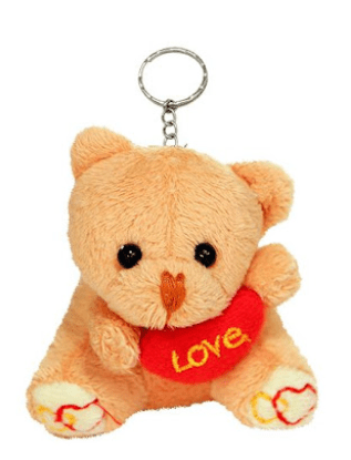 CHAVEIRO URSO AMARELO