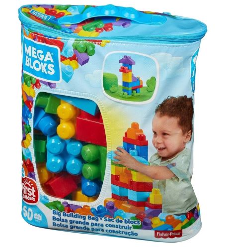 DCH63 MEGA BLOCKS SACOLA 80 PCS  82347
