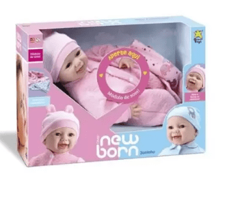 DIVER NEW BORN SONINHO MENINA OLHO M 8065