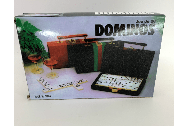 DOMINO CAIXA DE MADEIRA