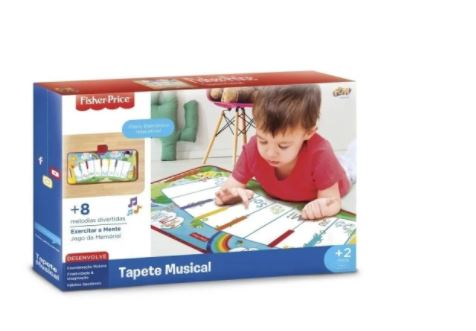 FISHER PRICE - TAPETINHO MUSICAL 