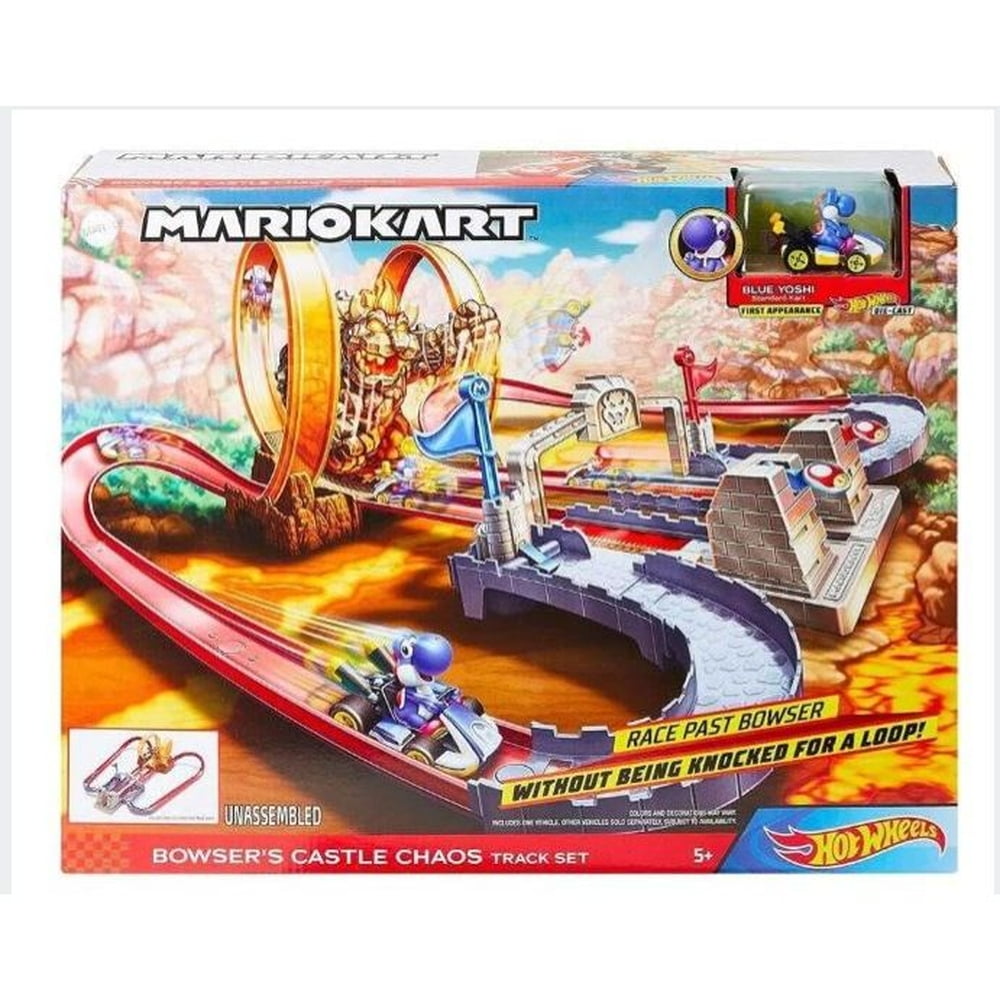 HOT WHEELS PISTA MARIO KART CASTELO DO CAOS 