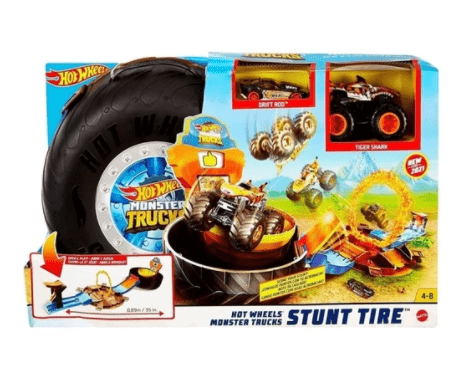 HOT WHEELS MONSTER TRUCKS PNEUS DE ACROBACIA