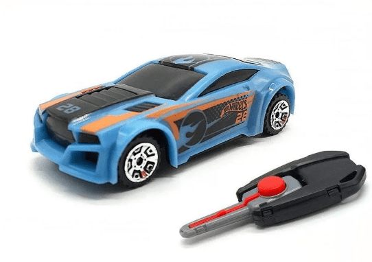 HOT WHEELS CHAVE LANC. RADICAL COLOR AZUL