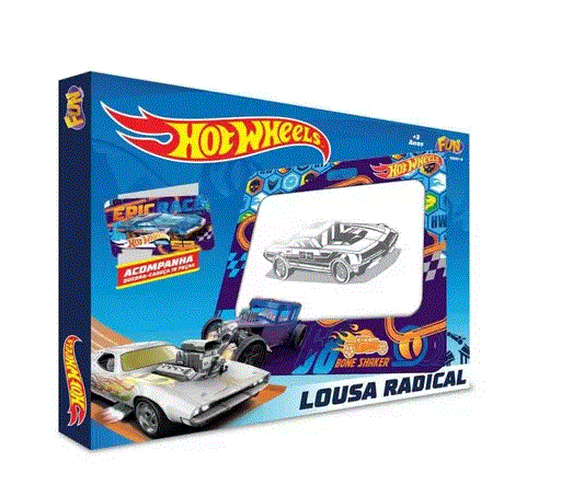 HOT WHEELS LOUSA RADICAL COM QUEBRA CABEÇA 