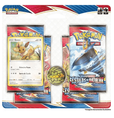 JOGOS CARTON-POKEMON EE5 BLISTER QUADRUPLO