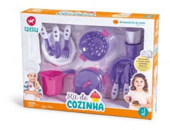 KIT DE COZINHA ROSA