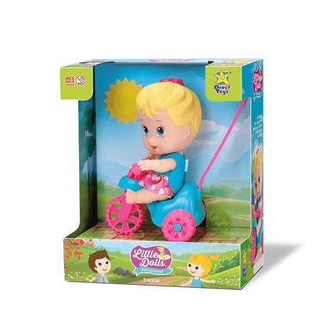 LITTLE DOLLS PLAYGROUND TRICICLO MENINA REF 8110