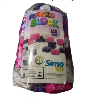 MAGIC BLOCK MENINA 140 PCS 