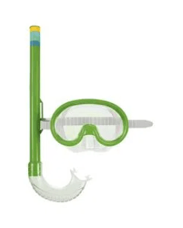MÁSCARA MERGULHO E SNORKEL INF.VERDE