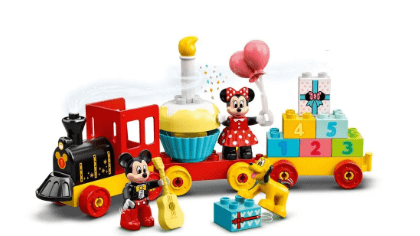 O TREM DE ANIVERSARIO DO MICKEY E DA MINNIE