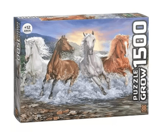 PUZZLE 1500 CAVALOS SELVAGENS 