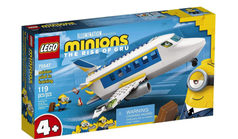PILOTO MINION RECEBENDO TREINAMENTO
