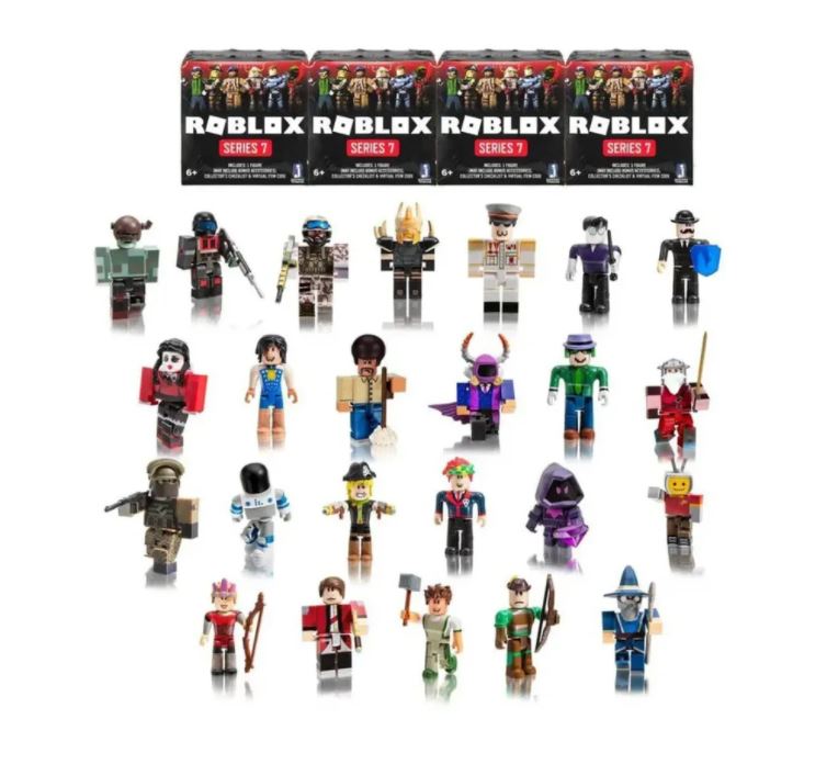 Conjunto de Figuras ROBLOX Figuras de Construção (9 unidades