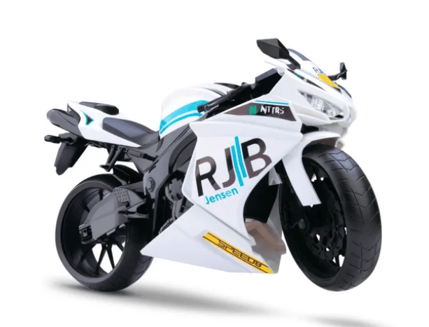 ROMA RACING MOTORCYCLE BRANCA