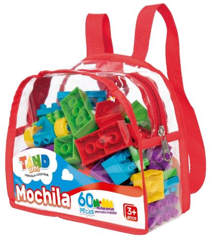 TAND KIDS MOCHILA 60 PEÇAS