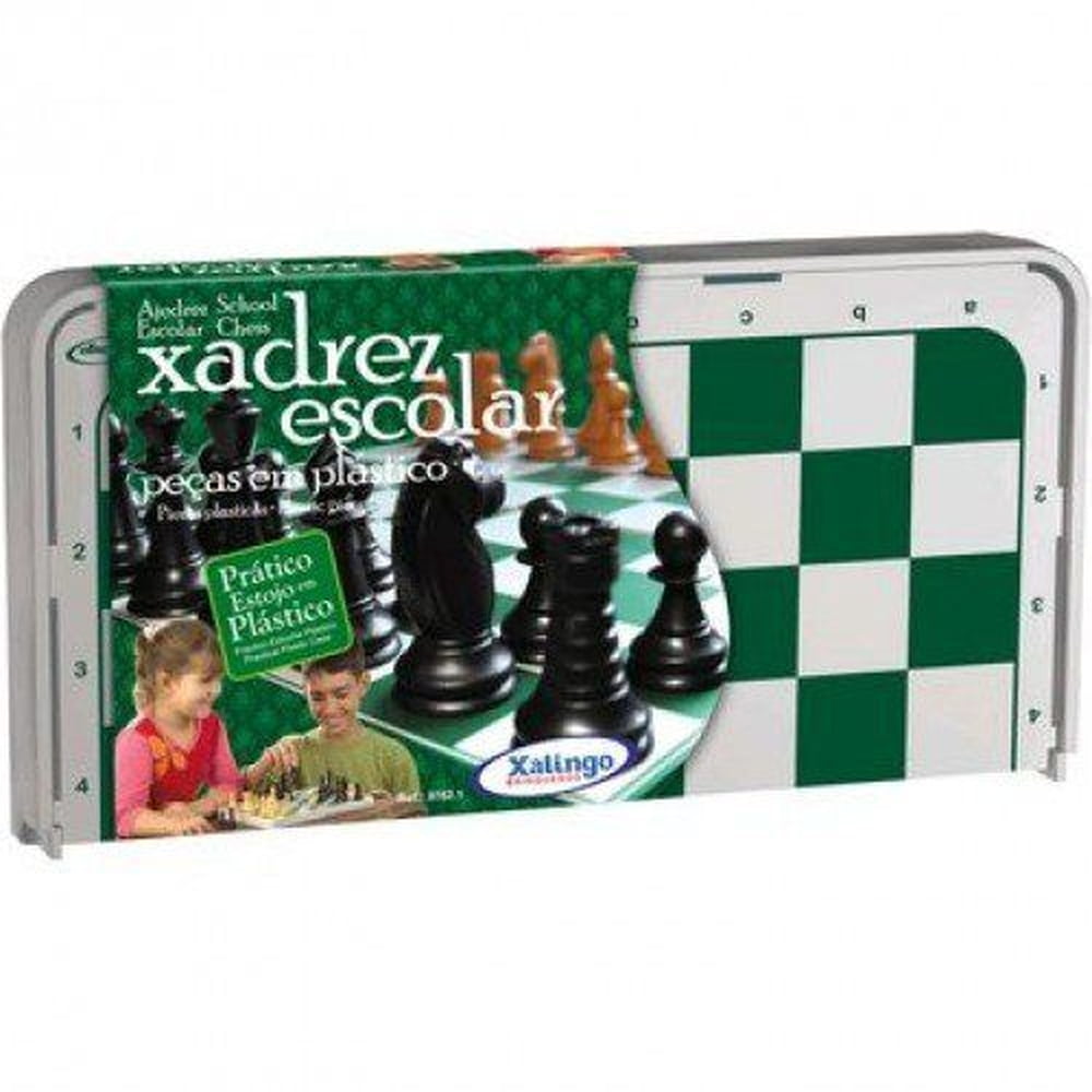 XADREZ ESCOLAR PLASTICO