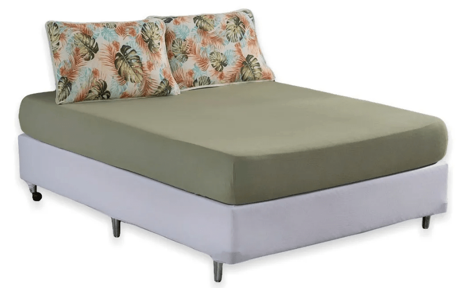 JOGO CAMA VALENCE QUEEN 3 PCS FLORAL ART
