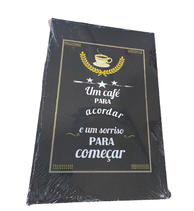 PLACA20X30 UM CAFÉ PARA ACORDAR