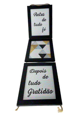 TRIO CORDA 13X18 ANTES DE TUDO FÉ