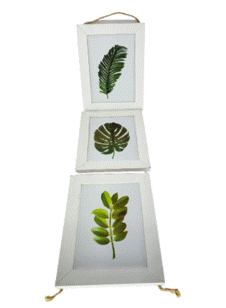 TRIO CORDA 13X18 FOLHAGEM