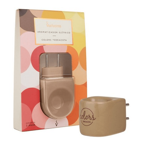 AROMATIZANTE VIA AROMA COLORS TERRACOTA BEGE