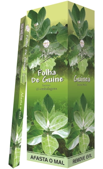 INCENSO FLUTE FOLHA DE GUINE