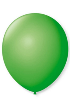 BALÃO 7 LISO C50 VERDE BANDEIRA