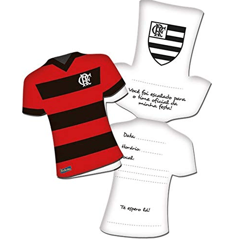 CONVITE FLAMENGO 12X08