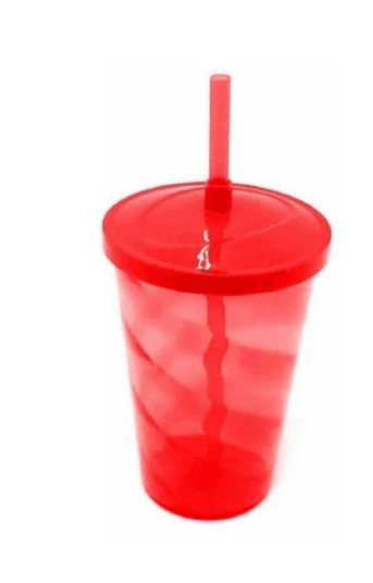 COPO EUPHORIA 700 ML  VERMELHO TRANS