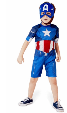 FANTASIA CAPITAO AMERICA INF PP