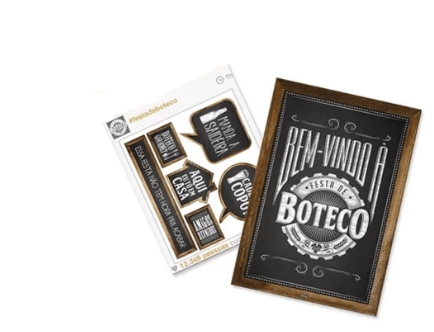 KIT DECORATIVO BOTECO