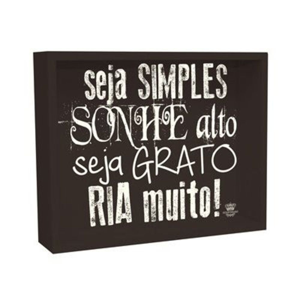 CAIXAPAINEL ORGANIZADOR SEJA SIMPLES  